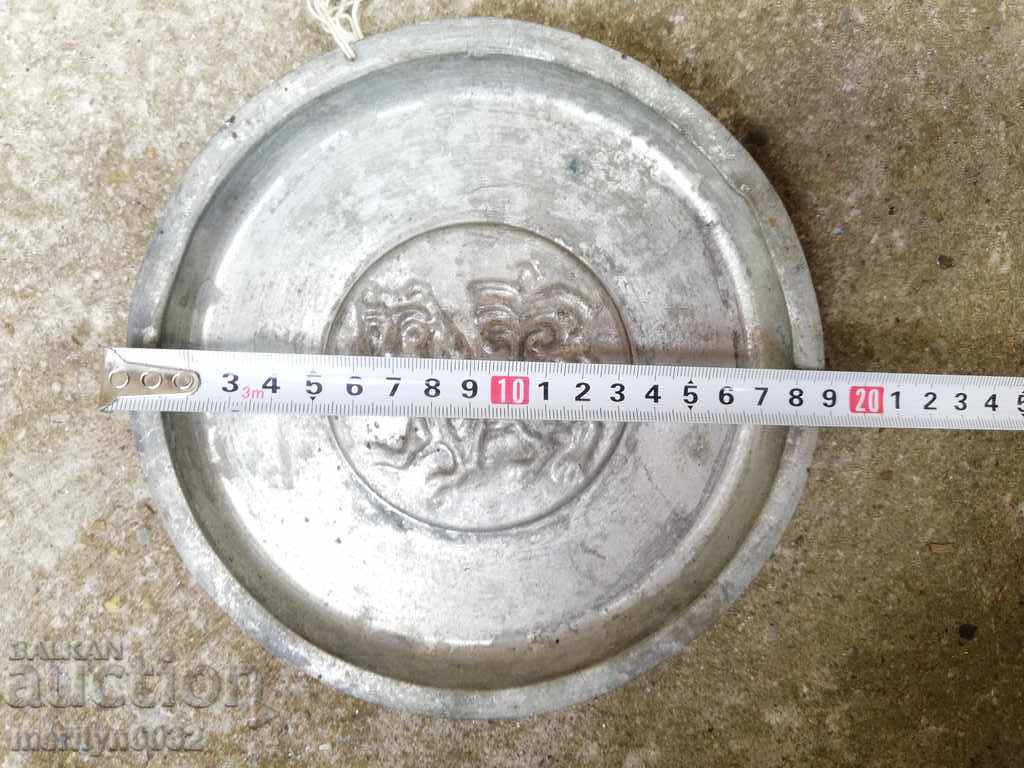 Old copper sakan for wall baker, pan, plate, tass - 5