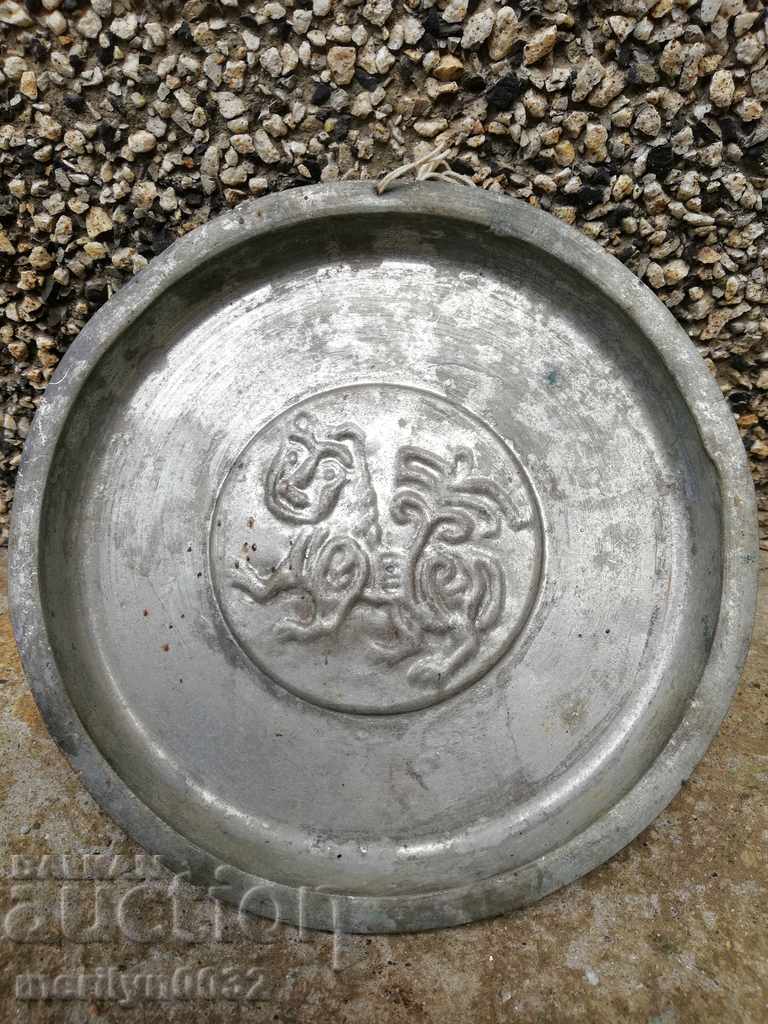 Old copper sakan for wall baker, pan, plate, tass - 6