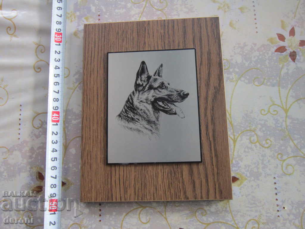 Wonderful picture on metal metal picture wolf dog with price 20.00 BGN | € 10.23 Wonderful picture on metal metal picture wolf dog with price 20.00 BGN | € 10.23