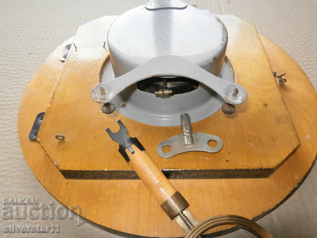 Rare Collect. Russian Mechanical Model Wall Clock Jantar - 5