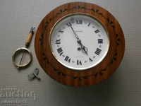 Rare Collect. Russian Mechanical Model Wall Clock Jantar