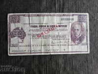 20 долара Австралия - пътнически чек