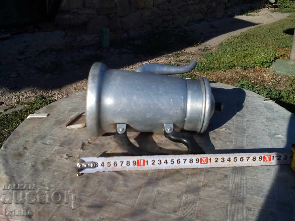 Old aluminum teapot - 5