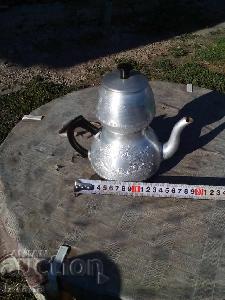Old aluminum teapot - 5 Old aluminum teapot - 5