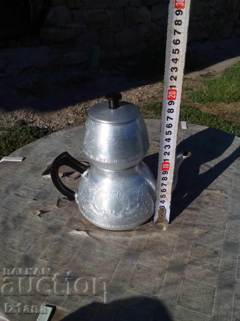 Old aluminum teapot - 6 Old aluminum teapot - 6