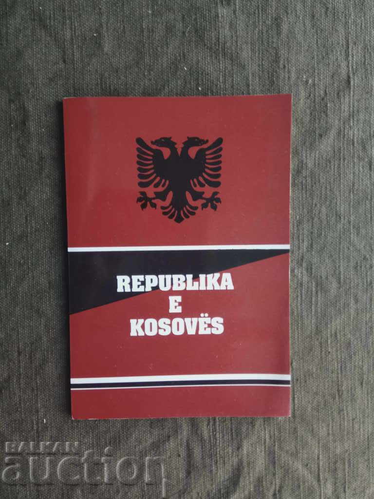 Republika e Kosovës. Bashkim Driza (autograph)