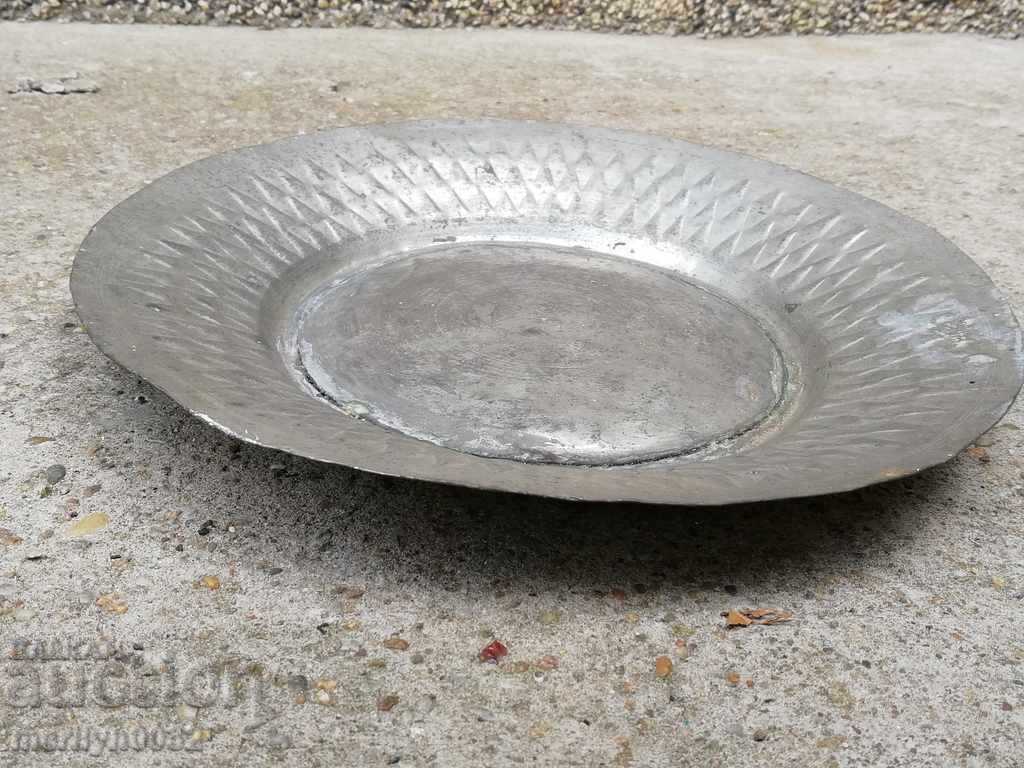 Auction Ancient tin tin, saucer, bowl, tass, copper pot, baker Auction Ancient tin tin, saucer, bowl, tass, copper pot, baker