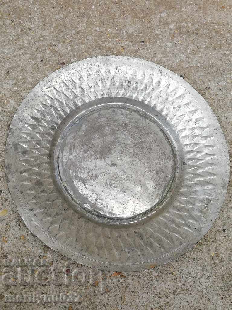 Ancient tin tin, saucer, bowl, tass, copper pot, baker - 5 Ancient tin tin, saucer, bowl, tass, copper pot, baker - 5