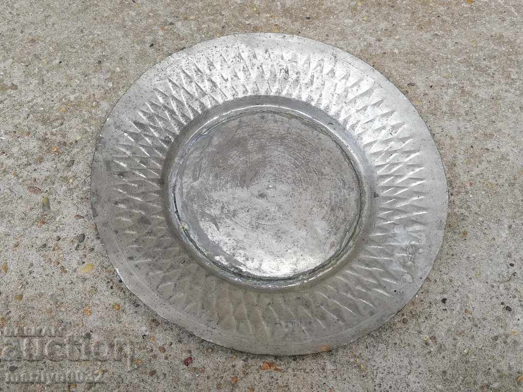 Ancient tin tin, saucer, bowl, tass, copper pot, baker - 7 Ancient tin tin, saucer, bowl, tass, copper pot, baker - 7