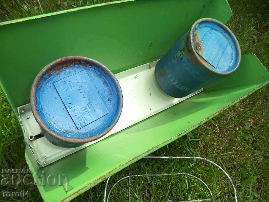 TOURIST DOUBLE GAS STOVE WITH TWO BOTTLES - 5 TOURIST DOUBLE GAS STOVE WITH TWO BOTTLES - 5