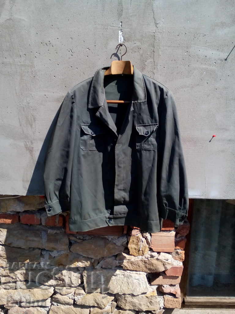 An old military jacket