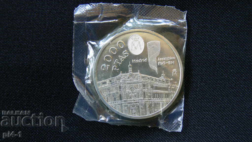 Auction  2000 Pesetas Spain - 1994