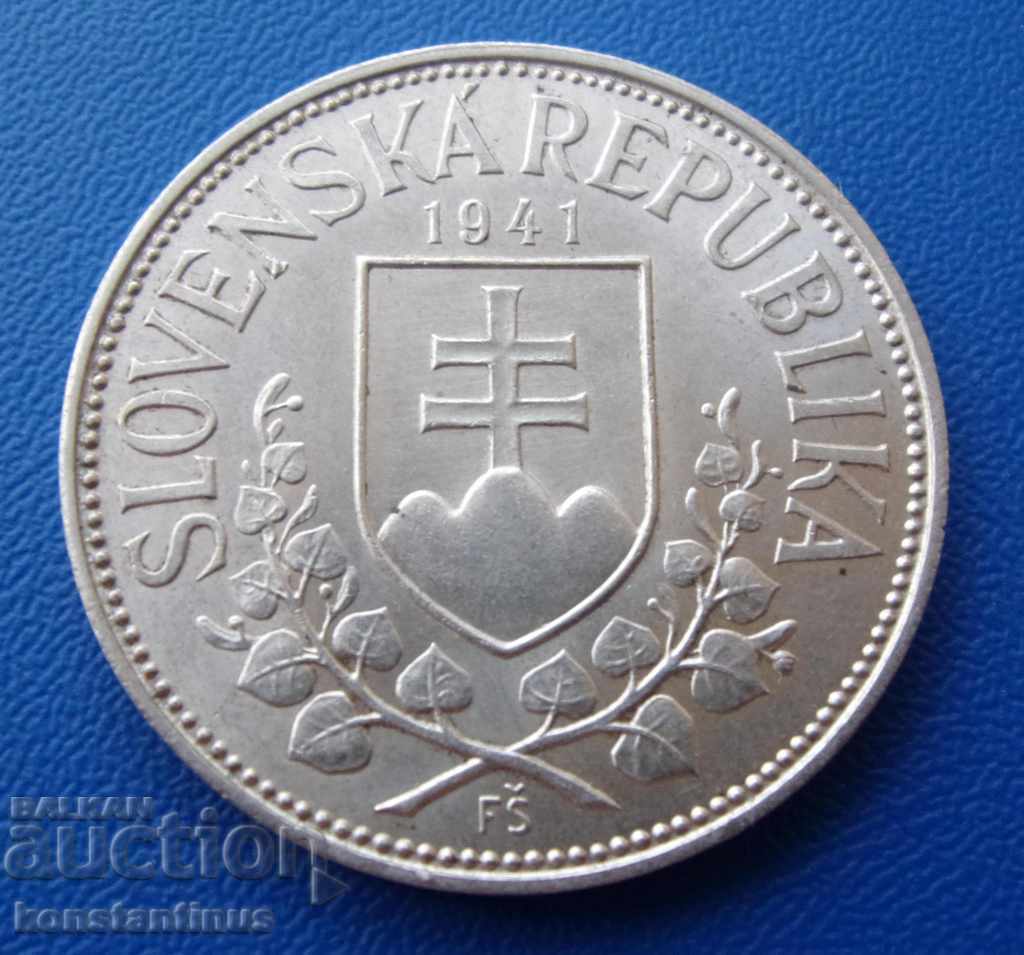 Cyril și Methodius, 20 Kopun 1941 UNC Rare Silver cu preț € 23.01 | 45.00 BGN