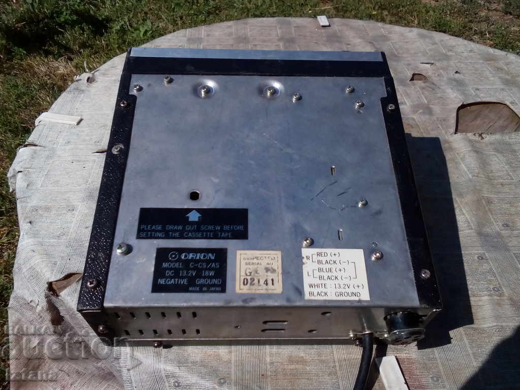 Παλιό ραδιόφωνο αυτοκινήτου, ραδιοφωνική κασέτα ORION - 7 Παλιό ραδιόφωνο αυτοκινήτου, ραδιοφωνική κασέτα ORION - 7