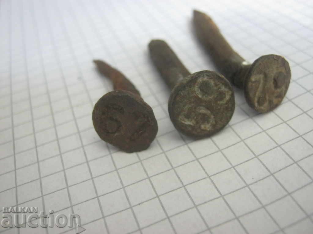 Railway transport. BDZ. Sleeper markers - 5 Railway transport. BDZ. Sleeper markers - 5