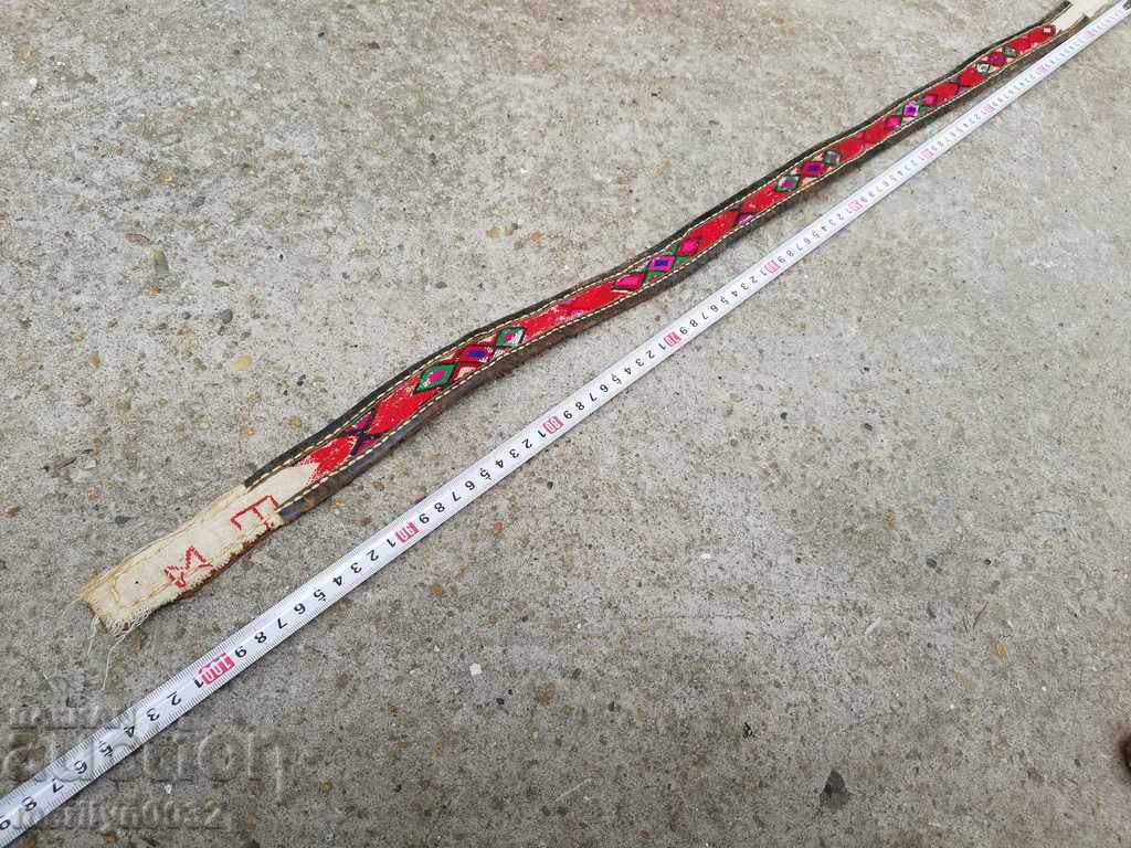 Old hand woven belt girdle costume belt - 5 Old hand woven belt girdle costume belt - 5