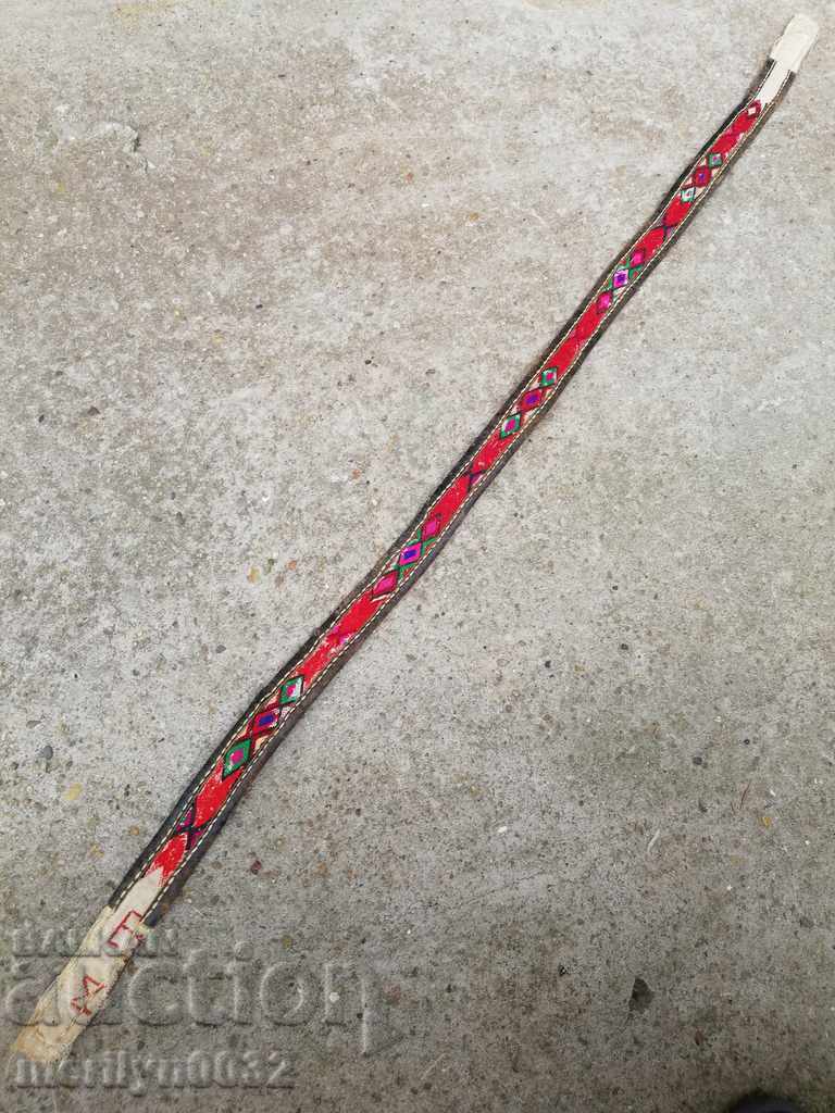 Old hand woven belt girdle costume belt - 7 Old hand woven belt girdle costume belt - 7