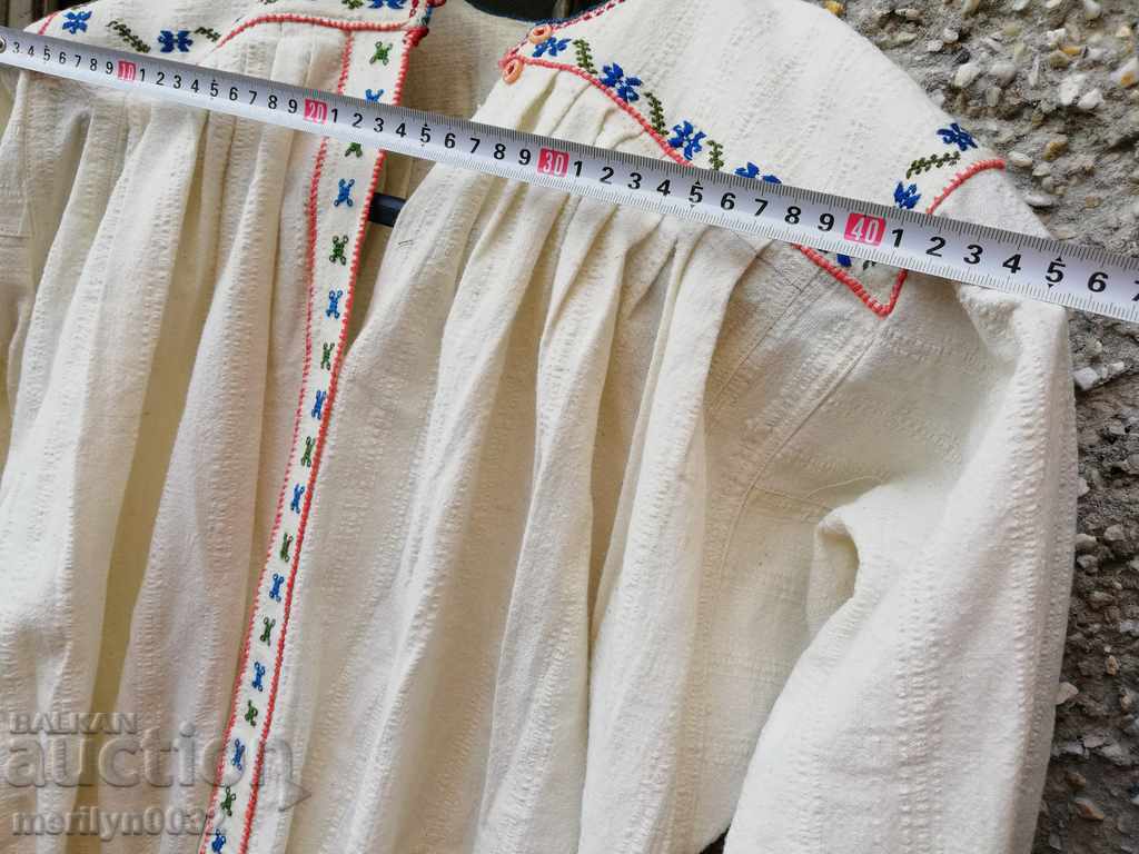 Old women's shirt hand embroidery of chaise longue sukman - 6 Old women's shirt hand embroidery of chaise longue sukman - 6