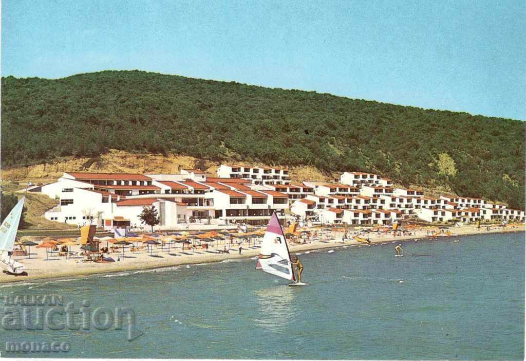 Old card - Elenite Holiday Village - view