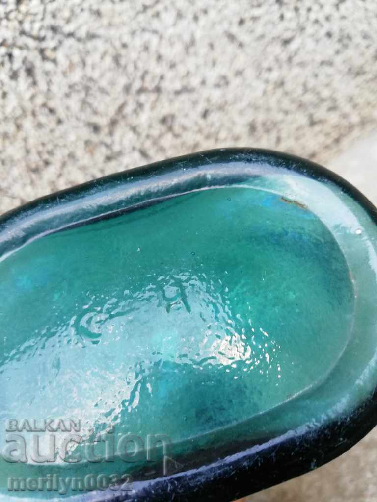Livrarea Sticlă veche albastră 1 litru MARE