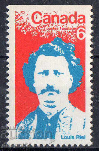 1970. Canada. In memory of Louis Riel - politician and revolutionary.