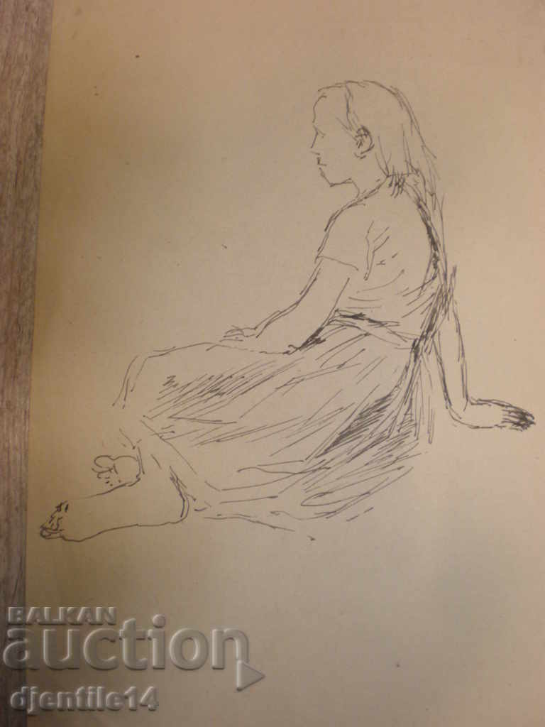 ink drawing with price 30.00 BGN | € 15.34 ink drawing with price 30.00 BGN | € 15.34