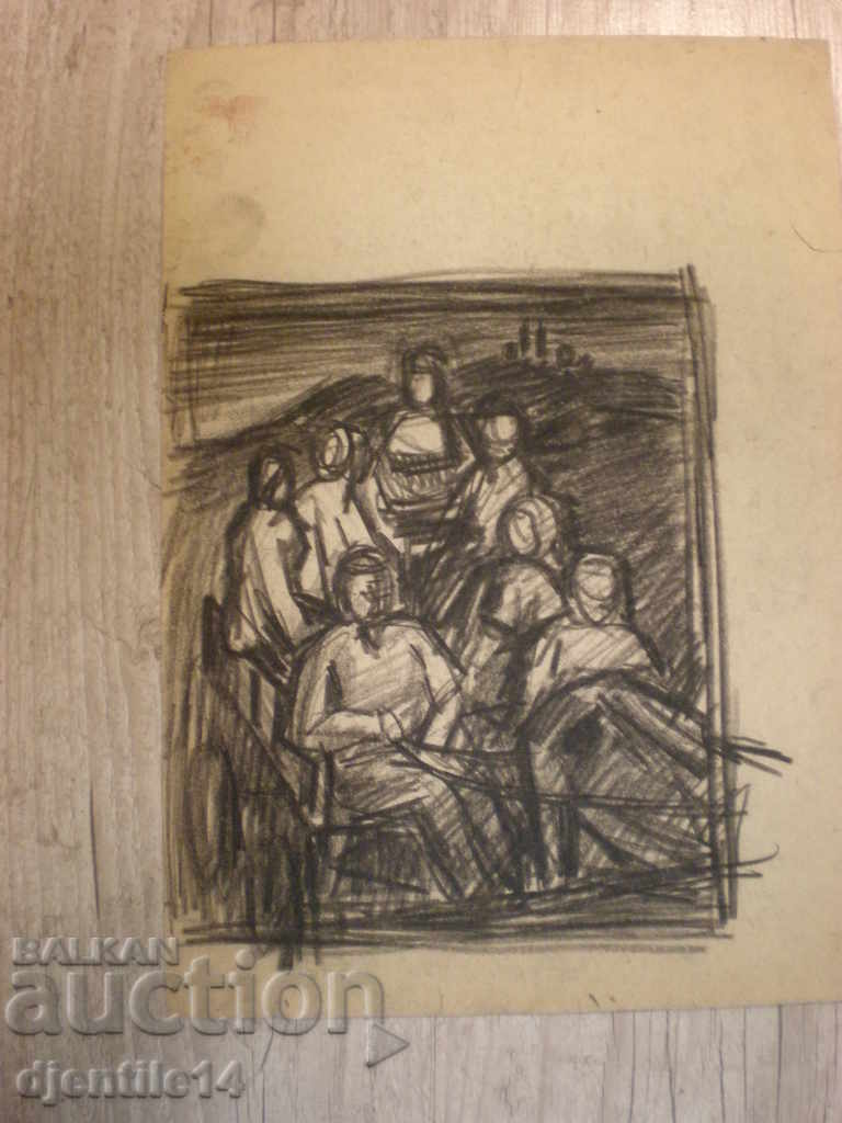 рисунка въглен рисунка въглен