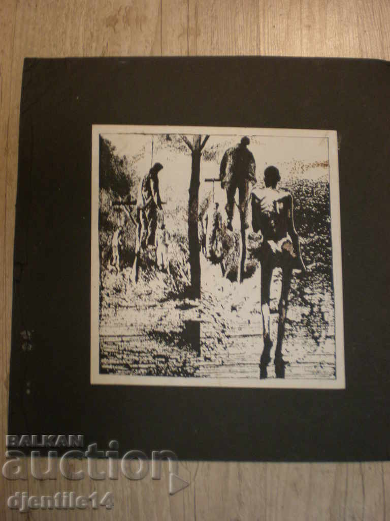 рисунка отпечатък1958г. подписан рисунка отпечатък1958г. подписан