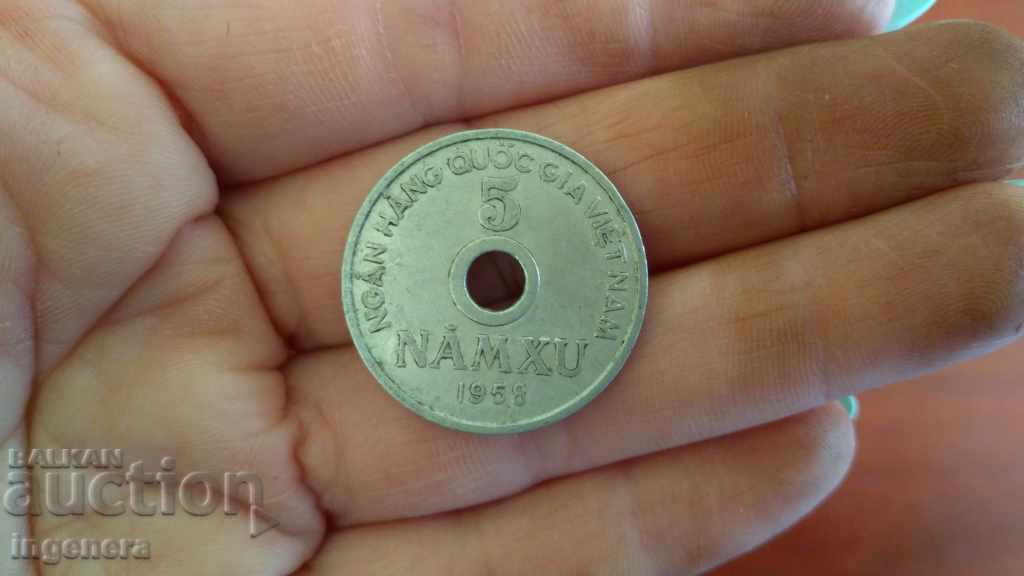 Auction  COIN 5 hu Vietnam