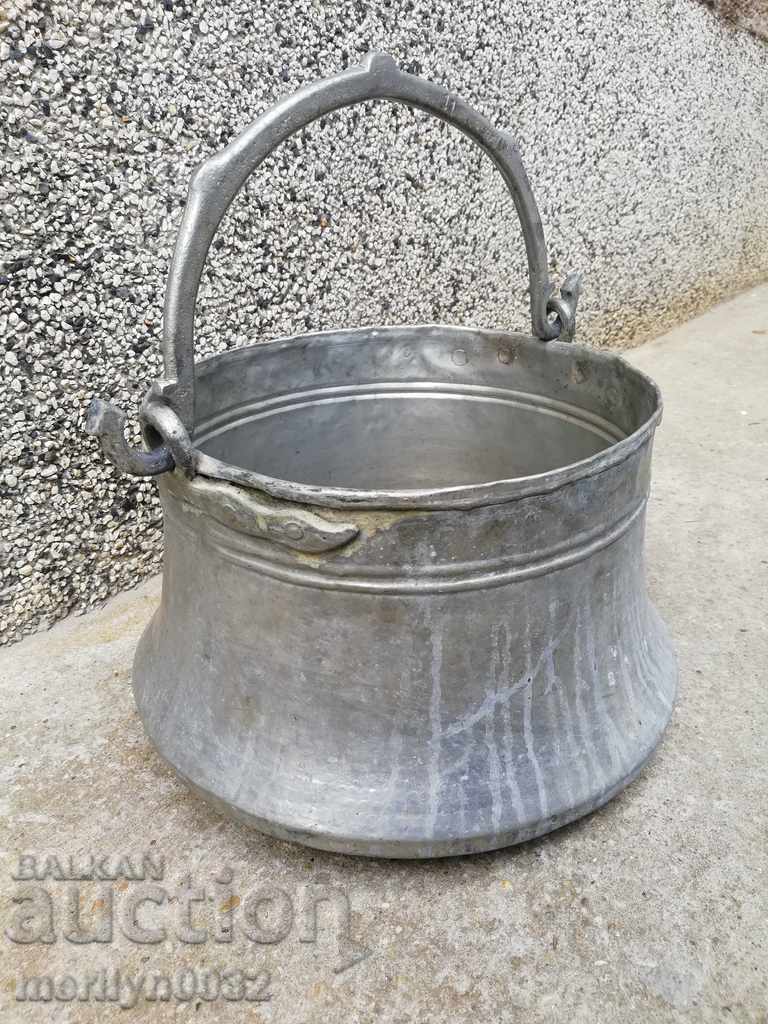 Tinned boiler, baker, water tank, copper copper pot - 6