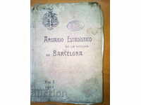 Anuario Estadico de la Ciudad de Barcelona 1911