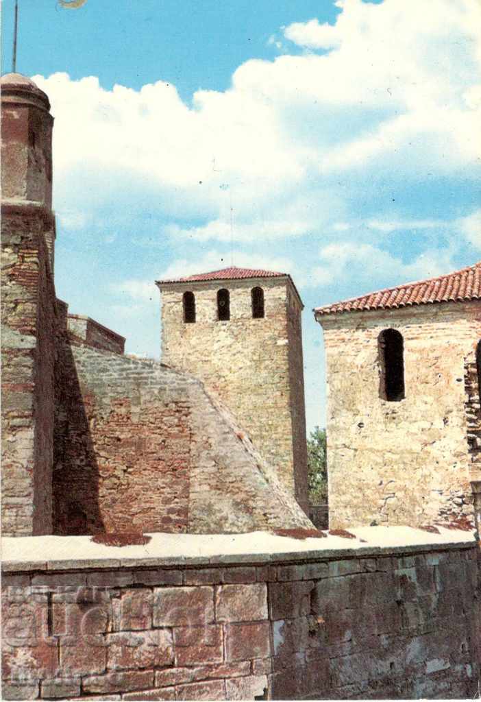 Стара картичка - Видин, крепостта "Баба Вида"