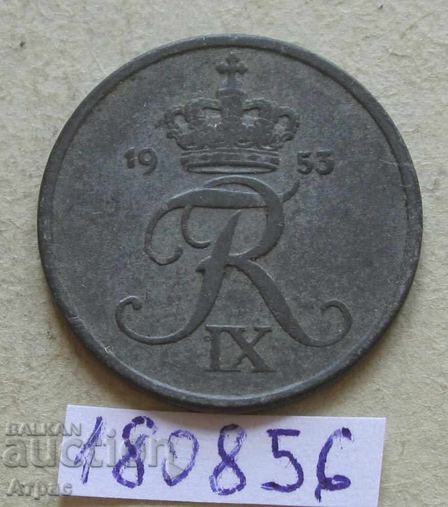 2 p 1953 Danemarca - cu preț € 0.46 | 0.90 BGN