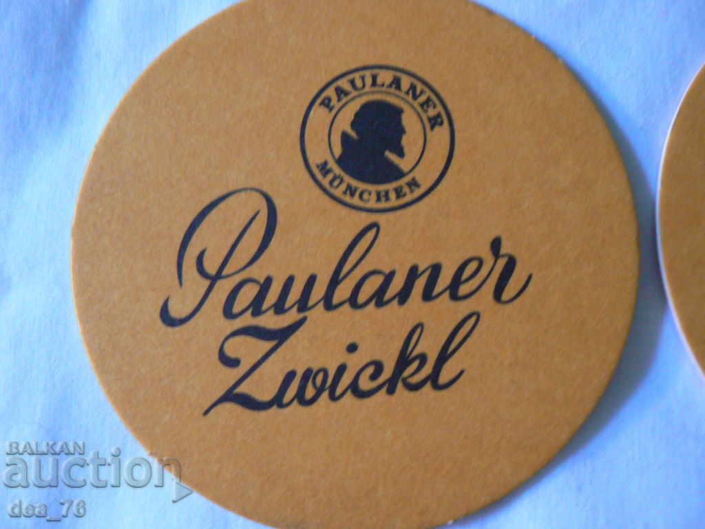 Beer pads from Germany - Paulainer with price 4.00 BGN | € 2.05