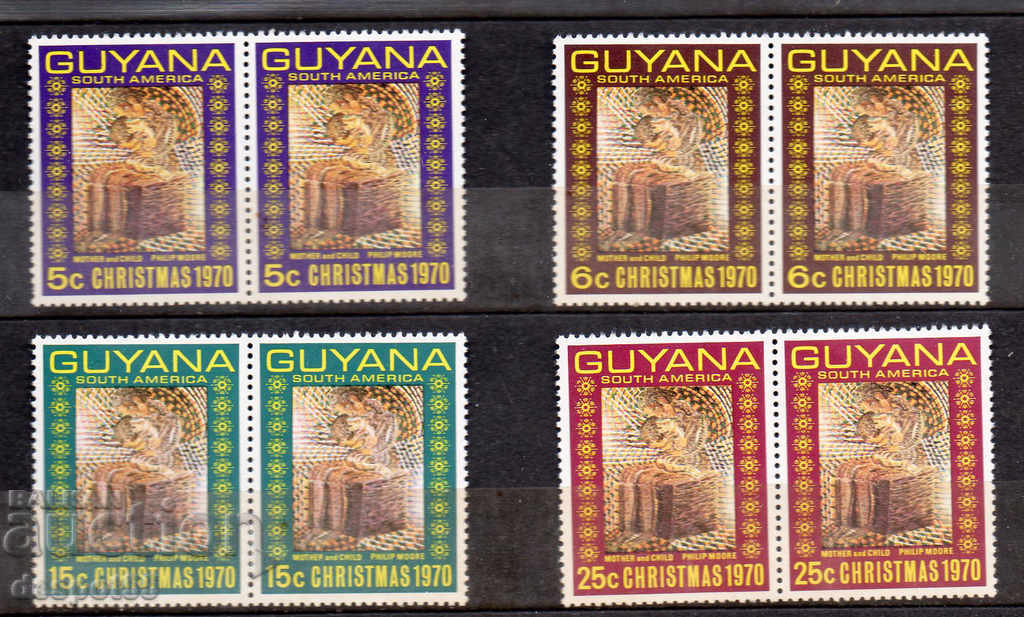 1970. Guyana. Christmas.