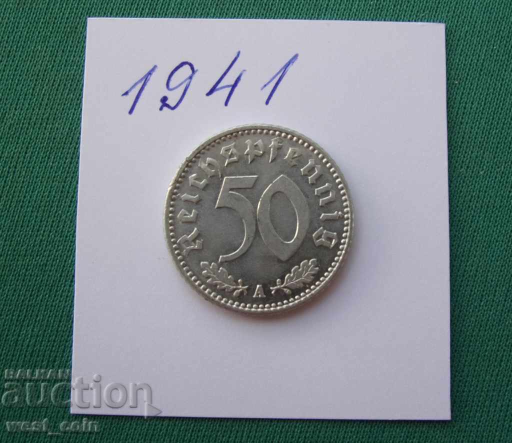 Доставка на Германия  III  Райх  50  Пфенниг  1941  UNC