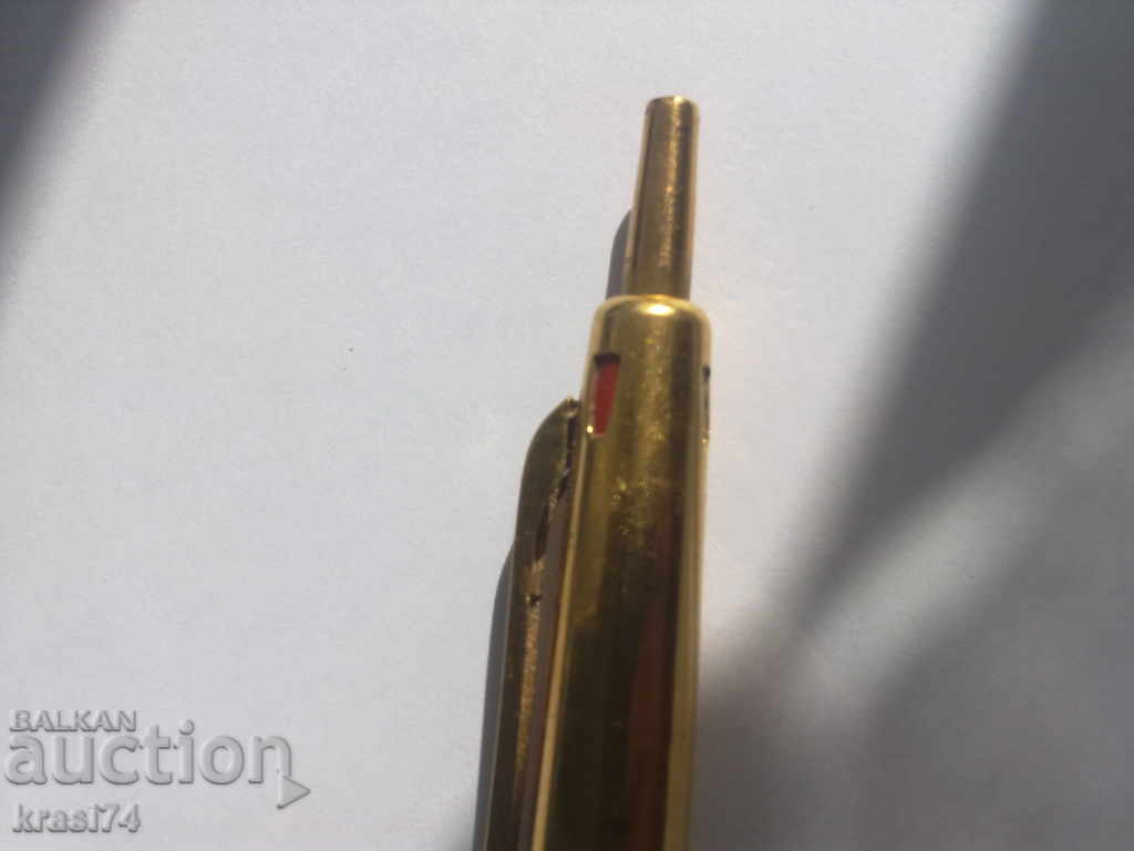 Auction An old, gold-plated, three-color chemical Auction An old, gold-plated, three-color chemical