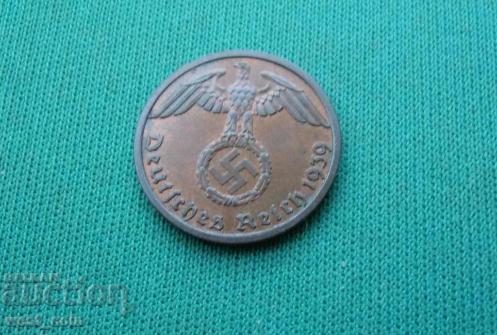 Аукцион Германия  III  Райх  1  Пфенниг  1939  UNC