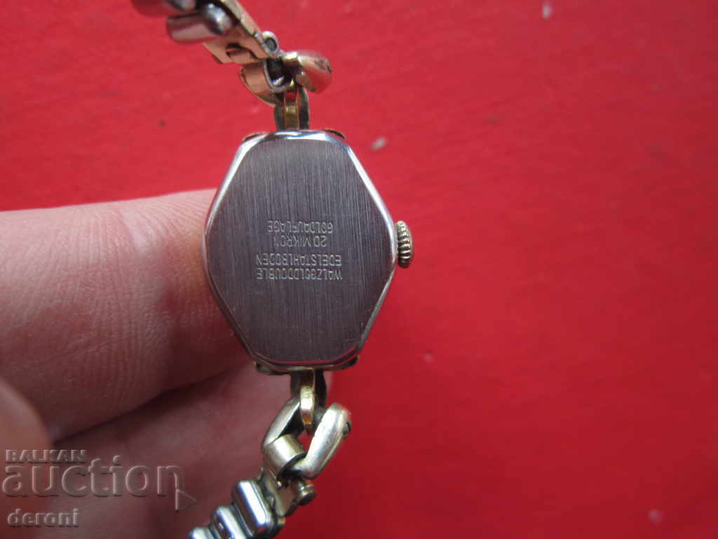 Дамски позлатен часовник Regina с веришка - 6