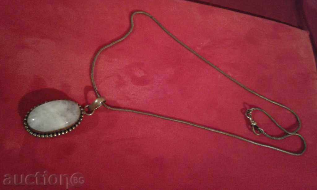 Necklace with lunar stone with price 30.00 BGN | € 15.34