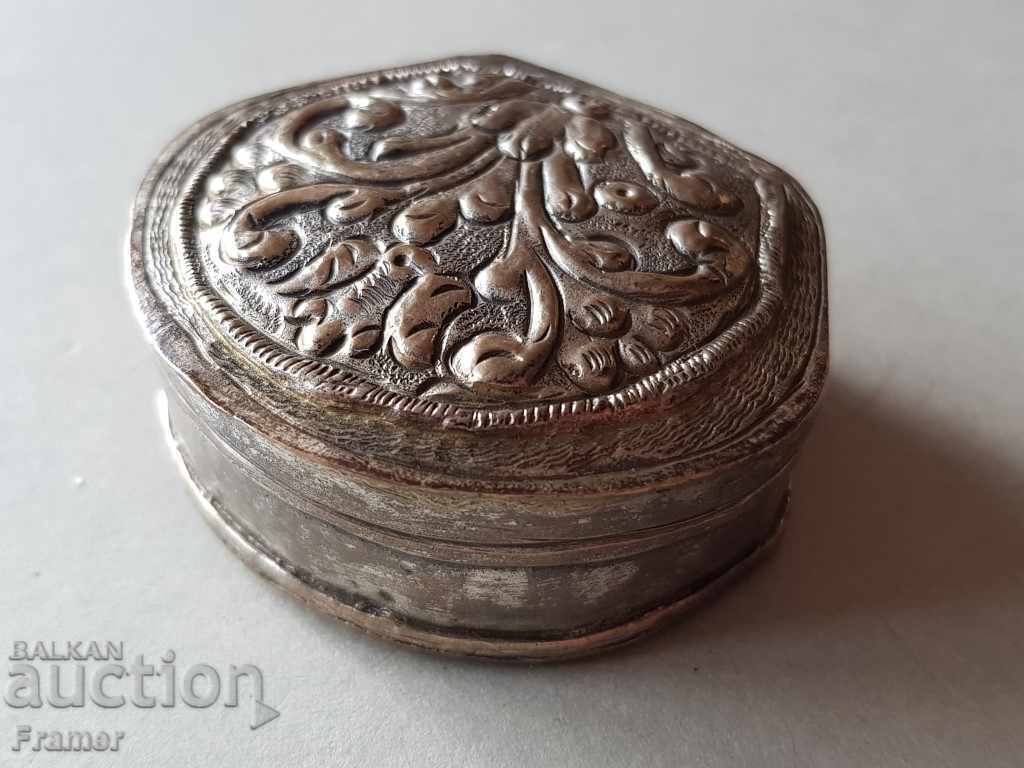 Auction Box for enfion resin opium dragees BULGARIA SILVER XIX CENT 3 Auction Box for enfion resin opium dragees BULGARIA SILVER XIX CENT 3