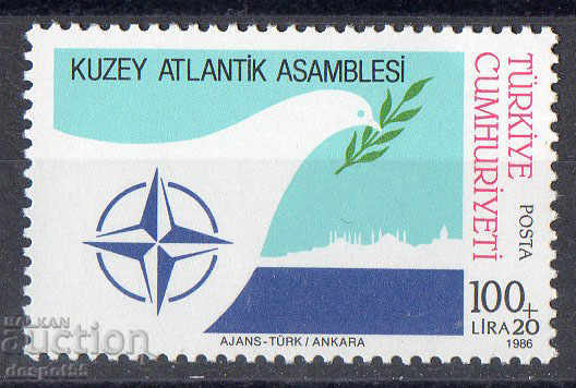 1986. Turkey. 32nd NATO Assembly.