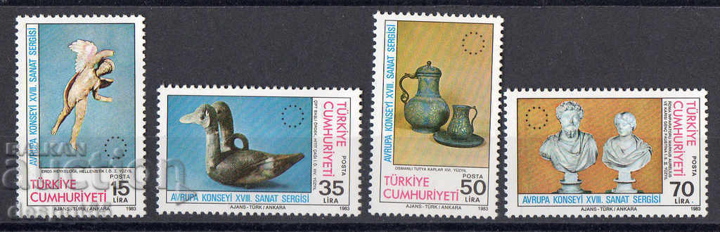1983. Turkey. 18th Exhibition for the Council of Europe, Istanbul.