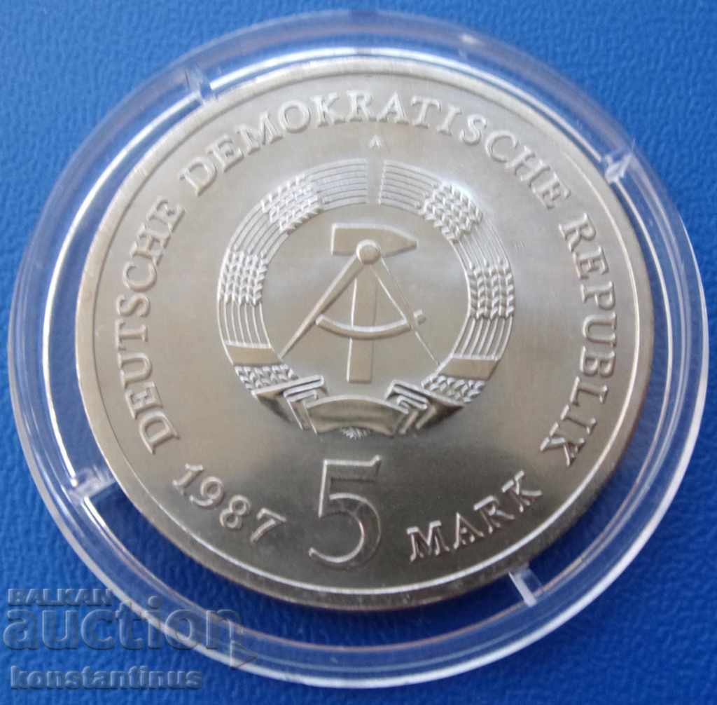 RDG 5 Mar 1987 UNC cu preț € 5.11 | 9.99 BGN