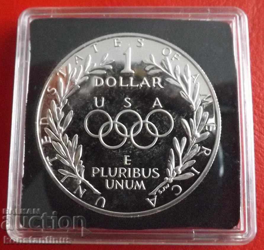Statele Unite ale Americii 1 Dolar 1988 UNC PROOF Olympic cu preț € 28.12 | 55.00 BGN