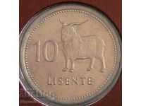 10 лисенте 1979, Лесото