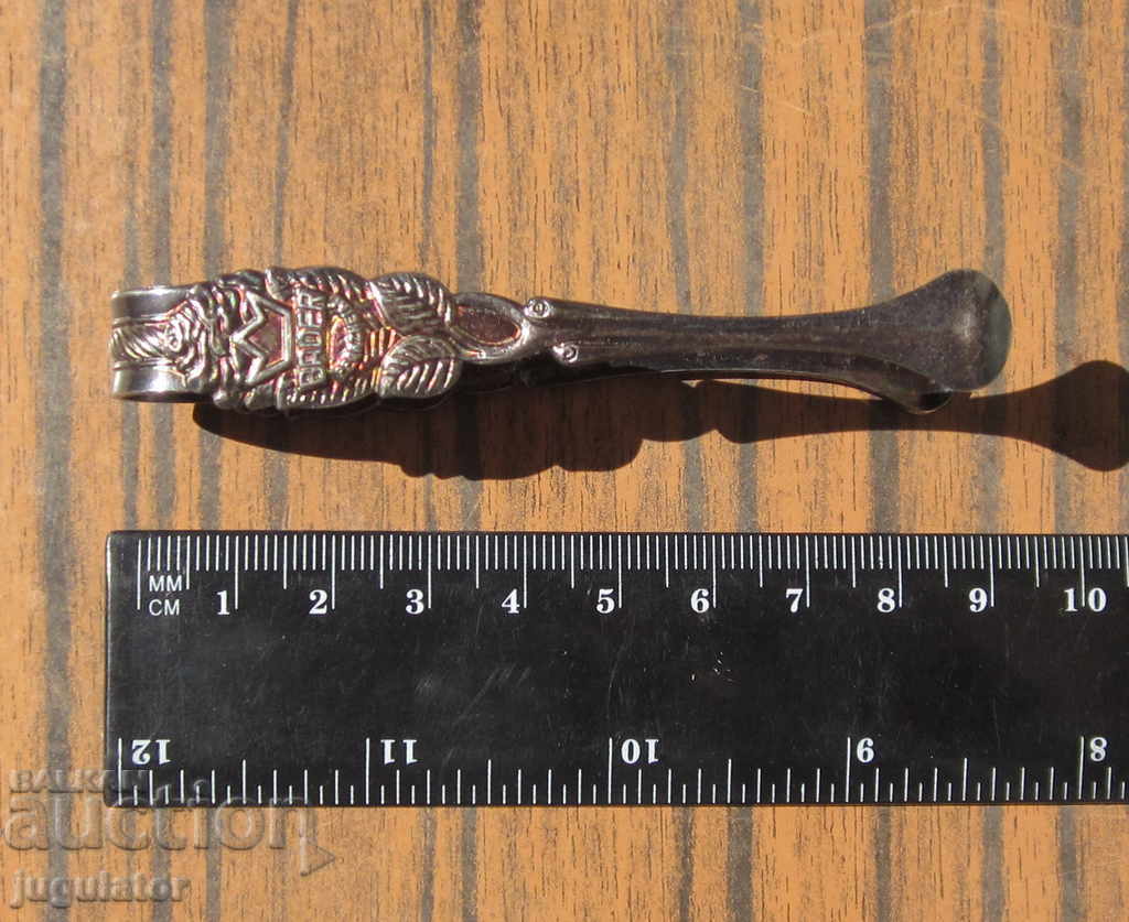 an ancient German silver silver pinch for ice sugar - 7