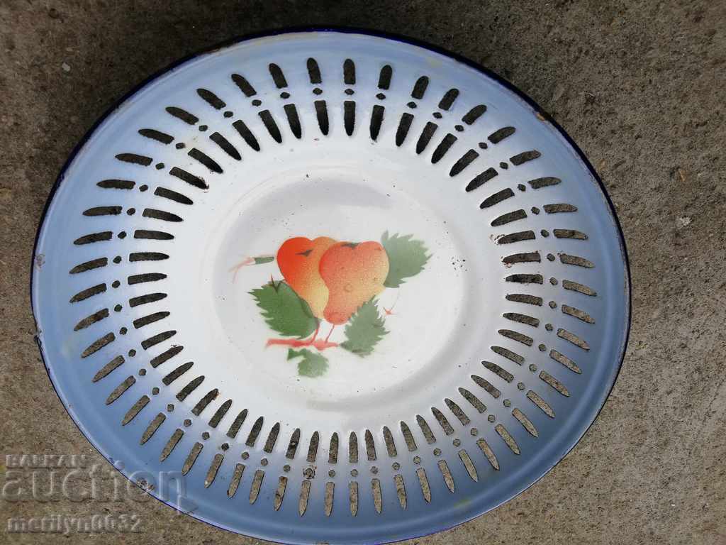 Old enamelled bread pan enamel from the 1960s - 6 Old enamelled bread pan enamel from the 1960s - 6