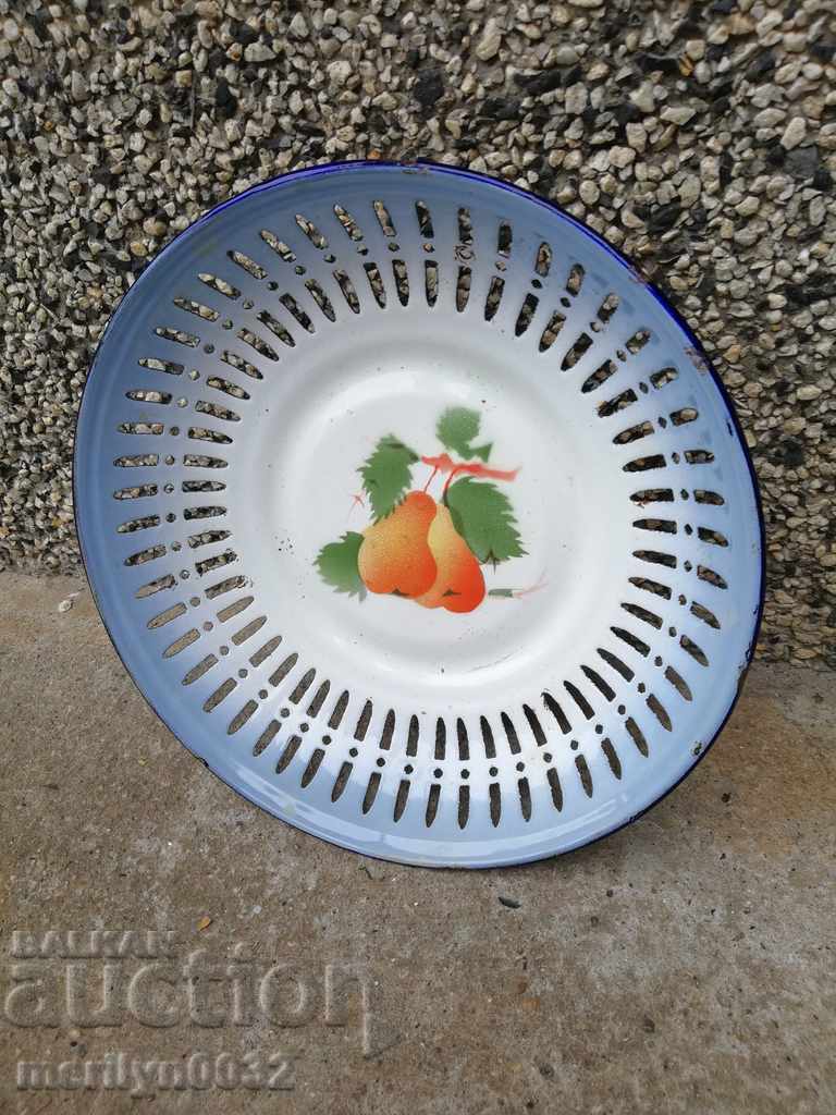 Old enamelled bread pan enamel from the 1960s - 7 Old enamelled bread pan enamel from the 1960s - 7