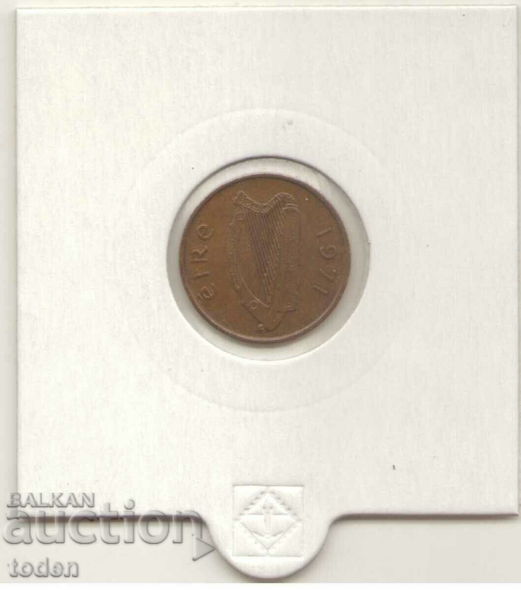 Auction Ireland-½ Pingin-1971-KM# 19 Auction Ireland-½ Pingin-1971-KM# 19